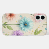 Géométrie en gras : coque iphone d'art moderne (Verso (horizontal))