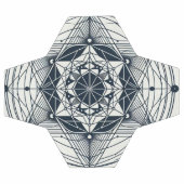 Géométrie étoile : Symétrie minuit (Plat)