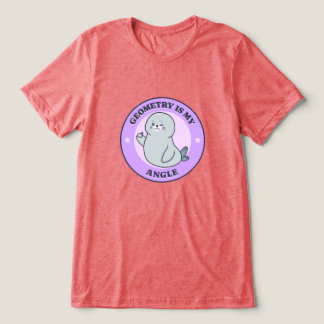Geometrie is mijn ding Tri-Blend shirt