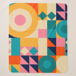 Geometrie minimalistisch: illustratie Poster Sherpa Deken