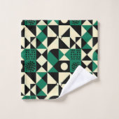 Géométrie moderne : (Gant de toilette)