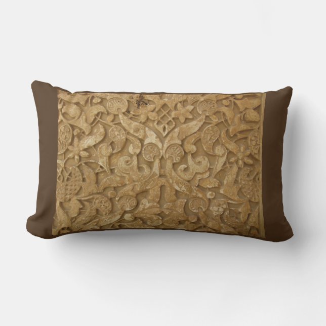 Géométrie Nature Motifs Lumbar Coussin 33 cm x 53  (Recto)