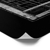 Geometrie nr. 15 met grens poster (Hoek)