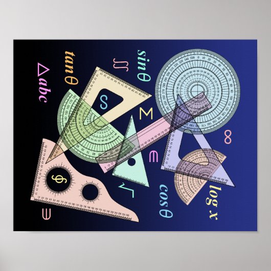 Geometrie Poster (Voorkant)