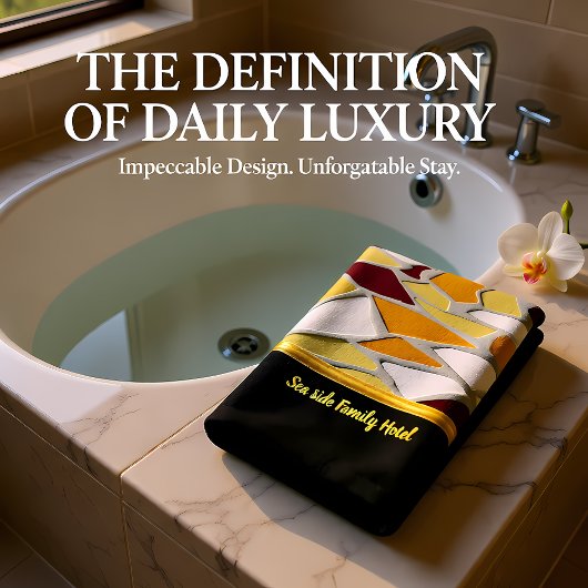 Géométrie romantique d'art moderne - jaune orange 