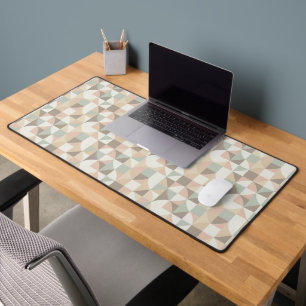 Géométrie scandinave Motif pastel beige