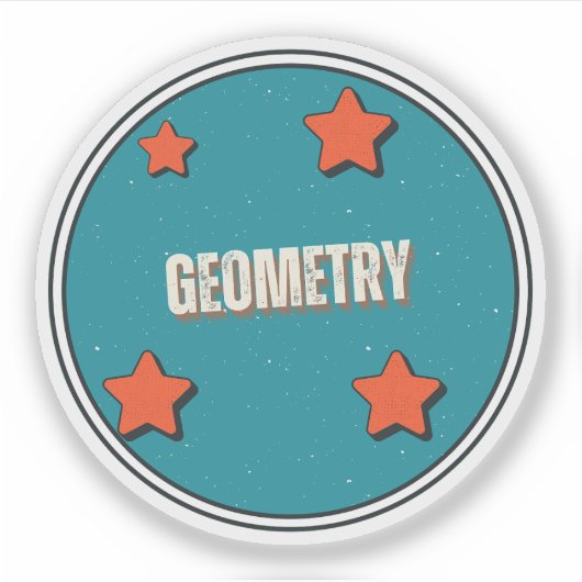 Geometrie Sticker (Voorkant)