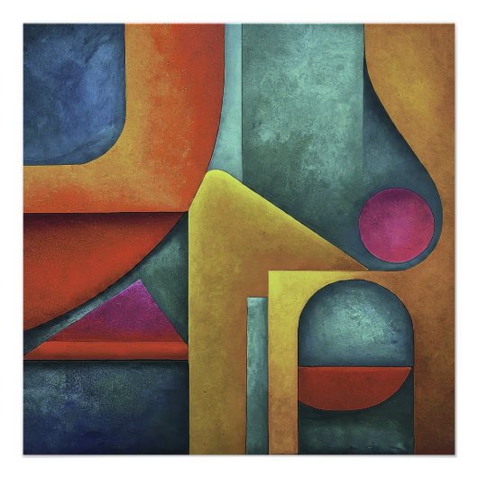 Geometrie van de essentie perfect poster (Voorkant)