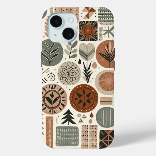 Geometrie van de natuur Case-Mate iPhone case (Achterkant)