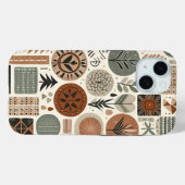 Geometrie van de natuur Case-Mate iPhone case (Achterkant (horizontaal))