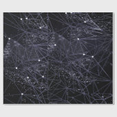 geometrie van de ruimte cadeaupapier (Vlak)