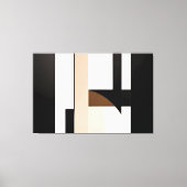 Geometrie van de stilte canvas afdruk (Voorkant)