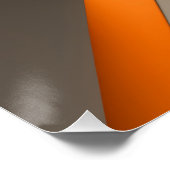 Geometrie van de stilte perfect poster (Hoek)