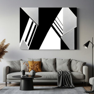 Geometrie van oneindigheid canvas afdruk