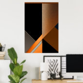 Geometrie van stilte poster (Thuiskantoor)