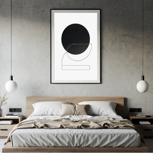 Geometrie van Stilte Poster