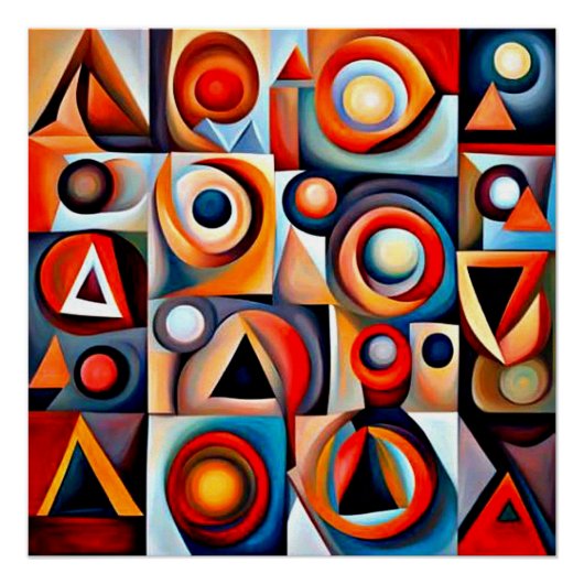 Geometrika 124 perfect poster (Voorkant)