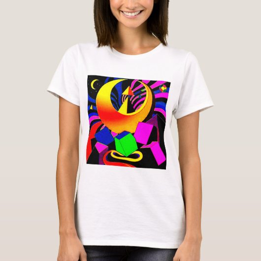 Geometrika Psychedelika 1 T-shirt (Voorkant)