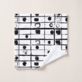 géométrique abstraite (Gant de toilette)