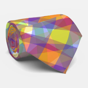 Géométrique Clair - Cravate