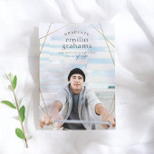 Géométrique | Faire-part d'obtention d'une licence