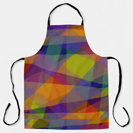 Géométrique foncée - Tablier (Recto)