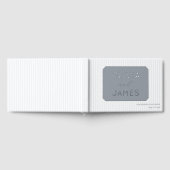 Géométrique Gris Bleu Élégant (Complet)