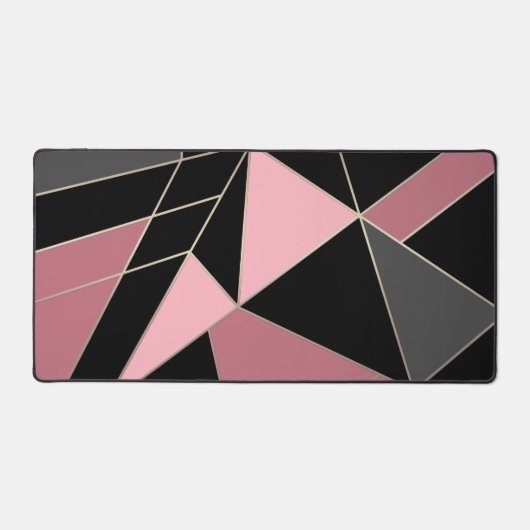Géométrique, gris, rose (Recto)