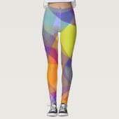 Géométrique légère - Leggings (Devant)