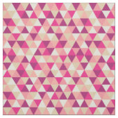 Géométrique rose moderne | Tissu (Échantillon)