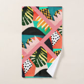 Géométrique vintage (Serviette à main)