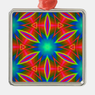 Geometrisch 160614 (01) metalen ornament