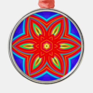 Geometrisch 160614 (05) metalen ornament