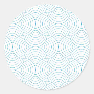 geometrisch #2 ronde sticker