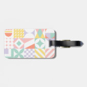 geometrisch #32 bagagelabel (Achterkant horizontaal)