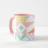 geometrisch #32 mok (Voorkant links)