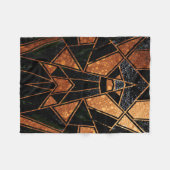 Geometrisch #856 fleece deken (Voorkant (Horizontaal))