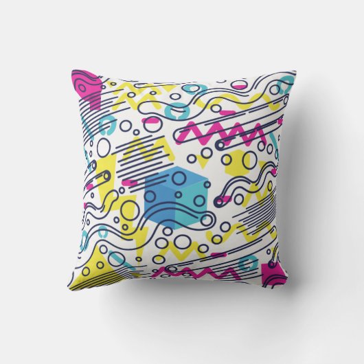 Geometrisch 90 kussen (Achterkant)