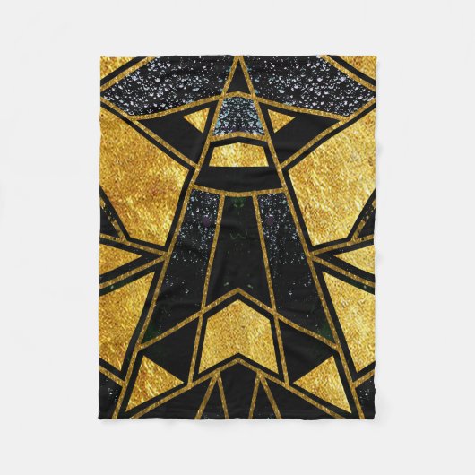 Geometrisch #929 fleece deken (Voorkant)