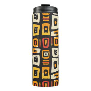 geometrisch Abstract afrikaans patroon Thermosbeker