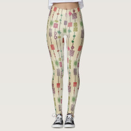 geometrisch abstract bauhaus leggings