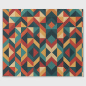 geometrisch abstract cadeaupapier (Vlak)