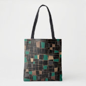 Geometrisch, abstract draagtas (Voorkant)