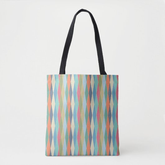 Geometrisch, abstract, draagtas (Voorkant)