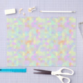 Geometrisch Abstract gedempt pasta Boho Mod Tissuepapier (Craft)