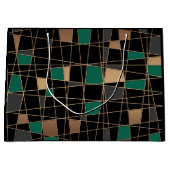 Geometrisch, abstract groot cadeauzakje (Voorkant)