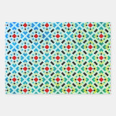 Geometrisch Abstract Inpakpapier Vel (Voorkant 3)