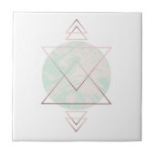 Geometrisch Abstract kunstontwerp Tegeltje (Voorkant)