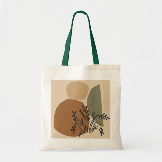 Geometrisch, abstract, minimaal, modern, pastel, t tote bag (Voorkant)