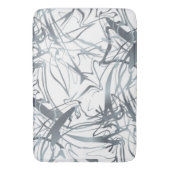 Geometrisch Abstract minimumvormig ontwerp Badmat (Voorkant Verticaal)